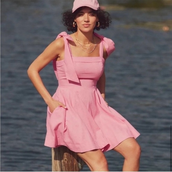 Lulus Dresses & Skirts - Lulu's Flirtatious Looks Pink Mini Dress
